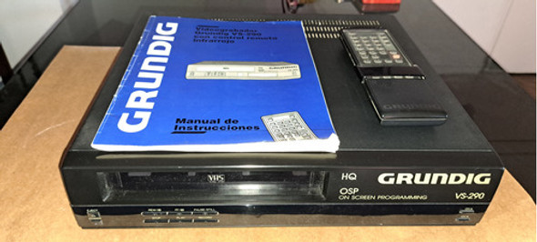 Videograbador Grundig Vs-290 0