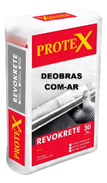 Revokrete Exterior Proyectable Por 30kg - Tipo Parex Triojet 0