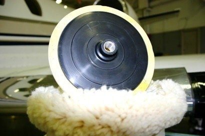 Plato C/ Velcro P/ Adherir Pads Bonetes Pulido Profesional 1