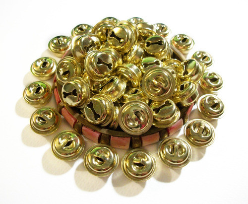 Cascabeles Llamador De Ángeles Dorados 16 Mm 0