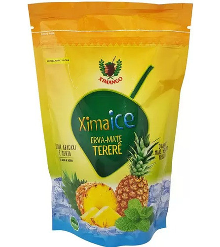 Yerba Mate Sabor Anana Y Menta Para Terere 250 G 0