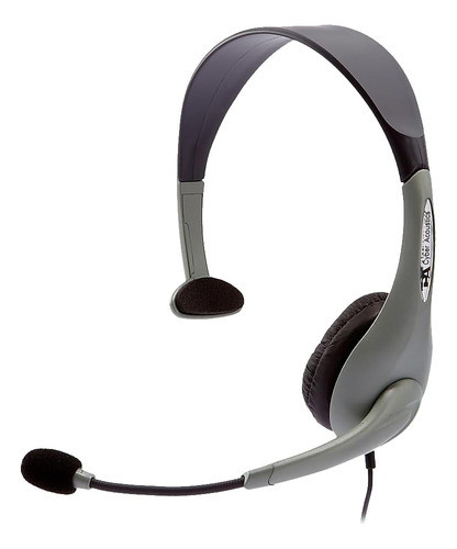 Audífonos Cyber ??acoustics Mono Usb, Audífonos Con Micrófon 0