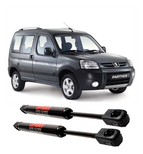 Juego X2 Amortiguadores Portón Baúl Trasero Peugeot Partner 1