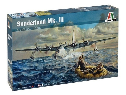 Italeri Kit 1352 Avion Sunderland Mk.3 Hidroavion  1/72 0