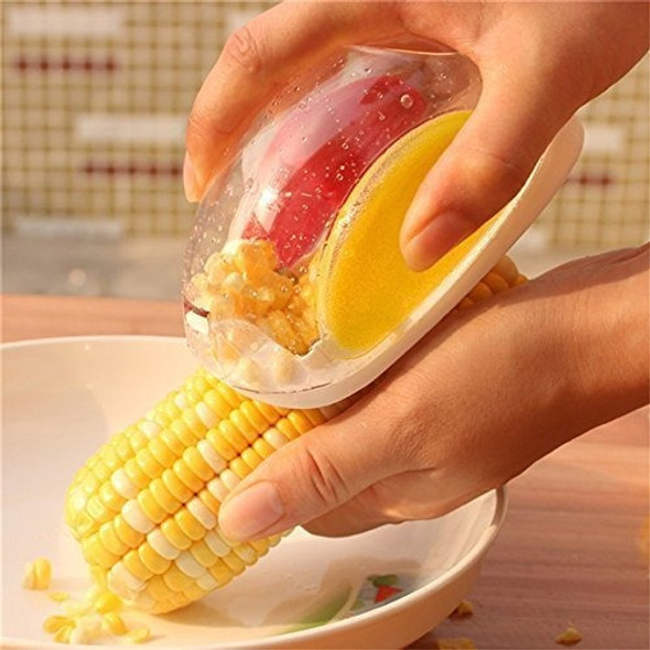 Desgranador De Choclo Con Recipiente Pelador Cortador 1