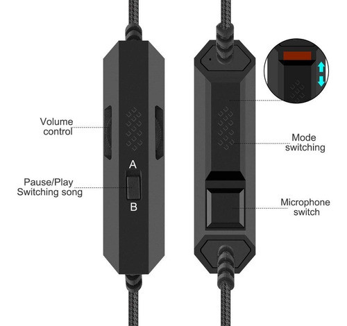 Cable Para Auriculares Logitech G433 G233 Gpro Gpro X Mic 1
