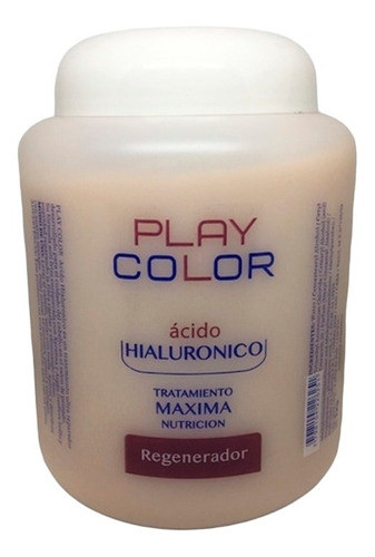 3 Baños De Crema Con Ácido Hialurónico 1kg Play Color 1