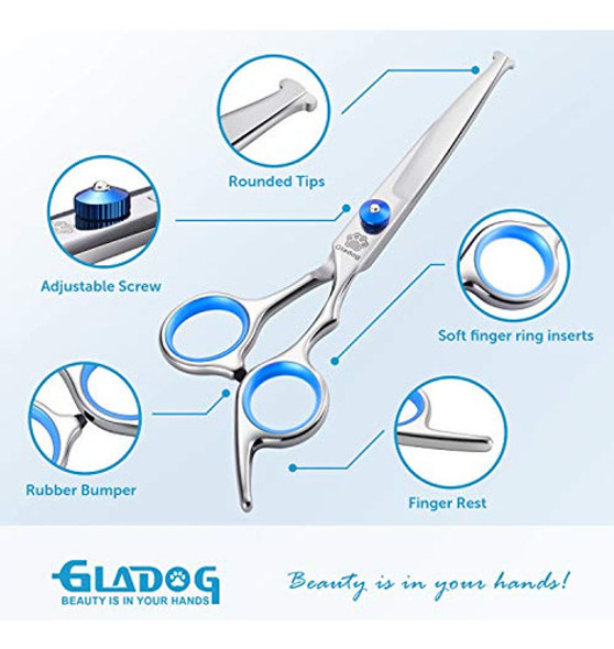 Gladog Tijeras Profesionales Para El Cuidado De Perros Con P 1