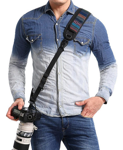Correa De Hombro Waka Para Camara Dslr, Retro/ajustable 0