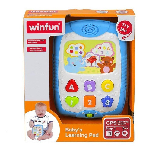 Tablet De Aprendizaje Bebe 0732 Original Winfun 0