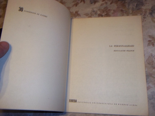 La Personalidad - N° 30 - Jean - Claude Filloux 1