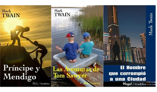 Lote X 3 Libros - Mark Twain 0