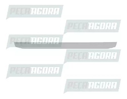 Acabamento Grade Frontal Volvo Fh 2010/2014 Inferior Inox Fa 0