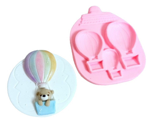 Molde De Silicone 3 Balão Para Decorar 0