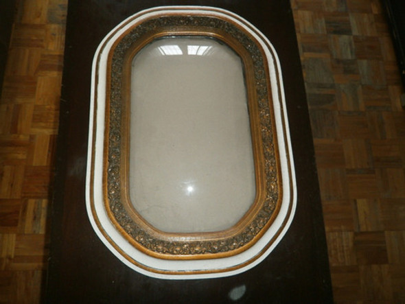 Cuadro Antiguo Original Con Vid. Ovalado De Colgar Impecable 0 Cuadro Antiguo Original Con Vid. Ovalado De Colgar Impecable 0