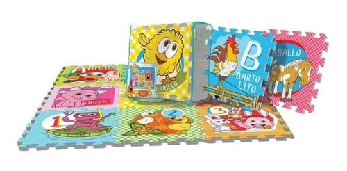 Piso De Goma Eva Encastrable Anti Golpes Granja De Zenon 0