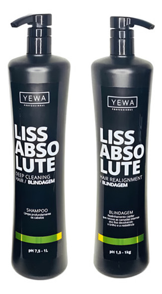 Progresivo Liss Absolute Yewa Profesional Kit 2 Pasos 0 Progresivo Liss Absolute Yewa Profesional Kit 2 Pasos 0