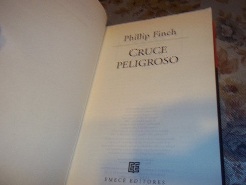 Cruce Peligroso - Phillip Finch 1