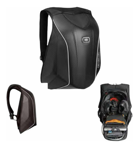 Mochila Para Moto Semirrígida 48 Litros 0