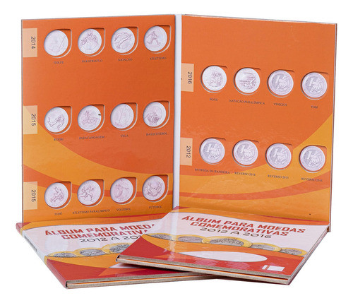 25  Álbuns Numismática Jogos Olímpicos Rio 2016 Numismática 1