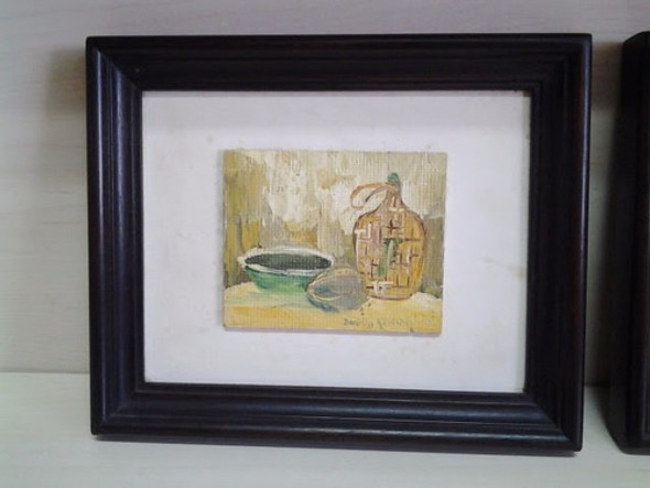 Douglas Krieger Oleo Sobre Eucatex - Trio 1