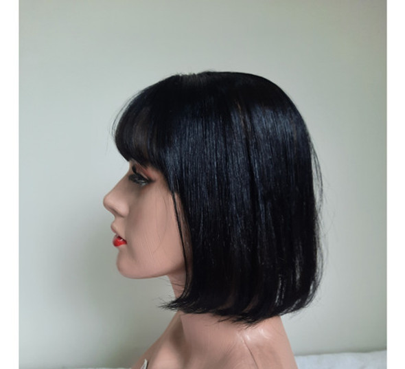 Franjão Capilar Cabelo Humano Natural Com Repartição Silk To 1
