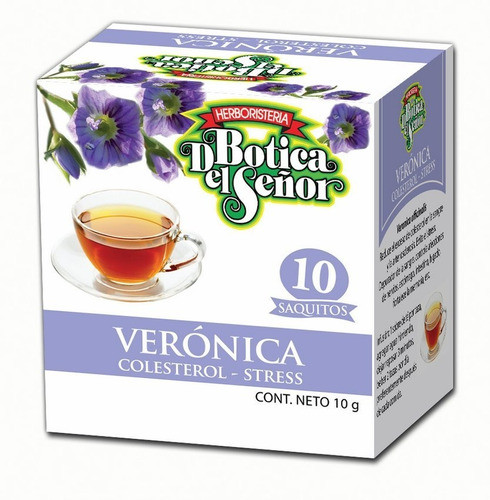Pack De 2 Té Verónica Botica Del Señor 10 Saquitos 0