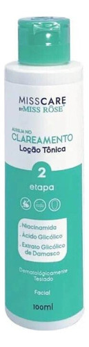 Tônico Para Clareamento 100ml Miss Rose 9008-200tt 0