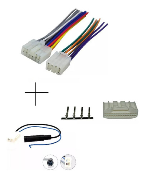 Kit De Fichas Para Instalar Estereo Original  Toyota Etios 0