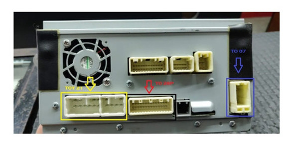 Kit De Fichas Para Instalar Estereo Original  Toyota Etios 1
