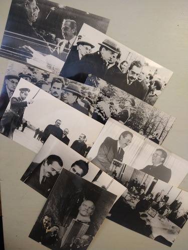 Fotografías De La Visita De Raul Alfonsin A  Urss Pack X 9 0