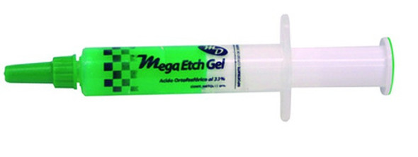 5 Acidos Fosforico 33%verde Md Megaetch Gel Jeringa X 12grs 0