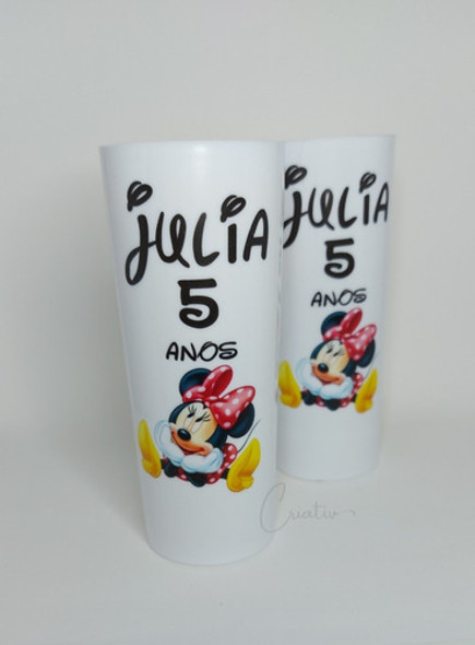 190 Copos Long Drink Acrílico 350ml Personalizados 0