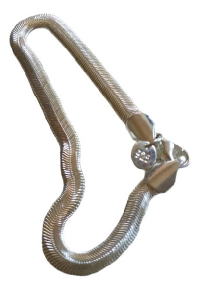 Pulsera Enchapado Plata Unidad A $490 0