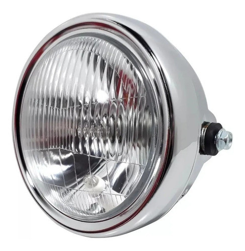 Optica Farol Delantero Suzuki Gn 125 Metalico Motoverde 0