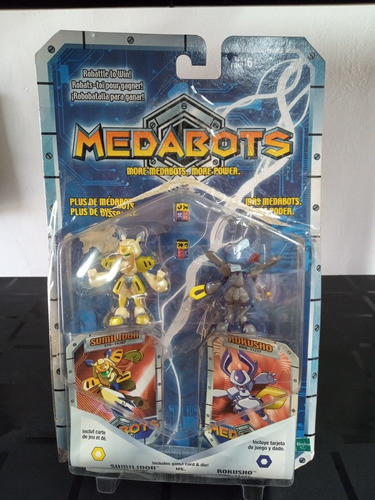 Hasbro Medabots 1999 Sumilidon Vs Rokusho Blister Abierto. 0