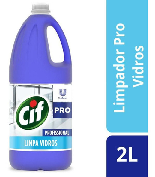 Limpa-vidro Cif Profissional Secagem Ultrarrápida 2l 0