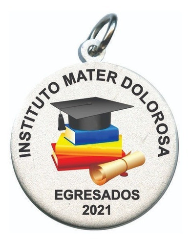 Medallas Egresados Jardín Abanderado  Pack 55 Unidades 0