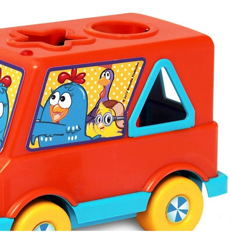 Van Galinha Pintadinha Brinquedo Educativo Peças De Encaixar 1