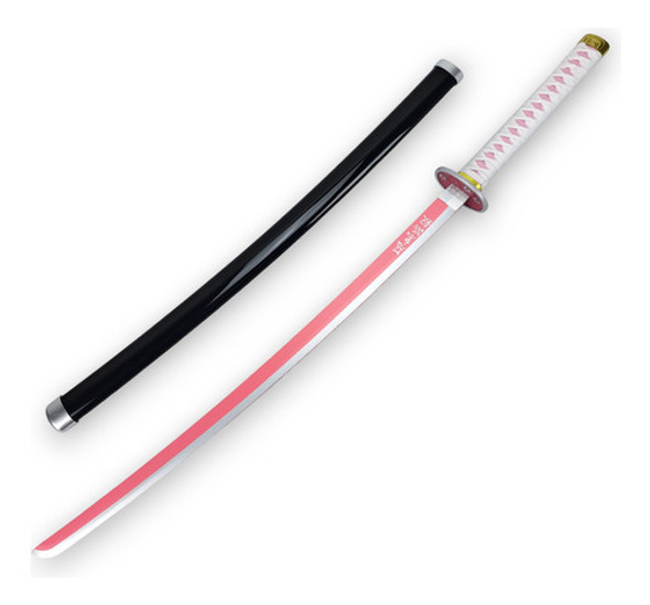 Katana Demon Slayer Kanao Tsuyuri Lâmina Bambu Cosplay 1 Katana Demon Slayer Kanao Tsuyuri Lâmina Bambu Cosplay 1