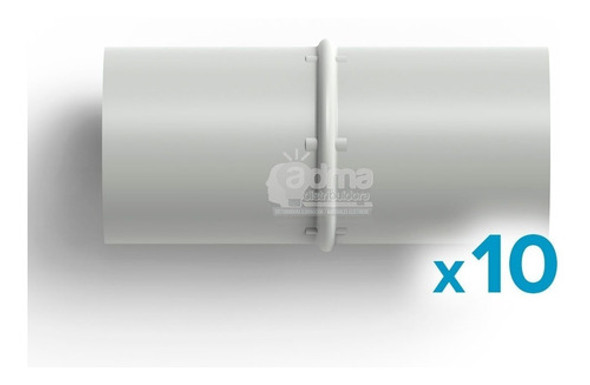 Unión Acople Caño Rígido 3/4 Pvc 20mm Electricidad Pack X10 1