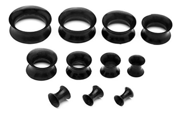 Piercing Y Kit De Tensores De Silicona Para Oreja Ultra DeLG 1