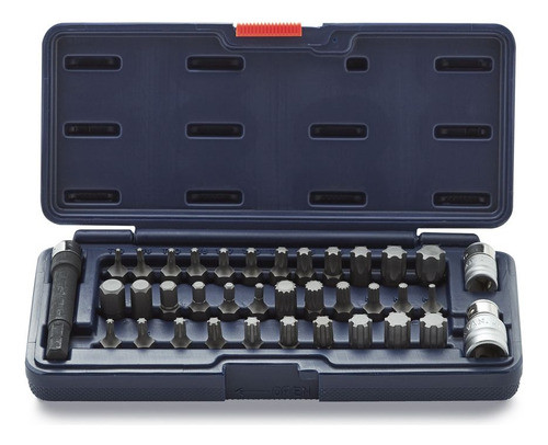 Juego Puntas Torx-multiestria-allen-ribe 37 Pcs Bremen5331 0