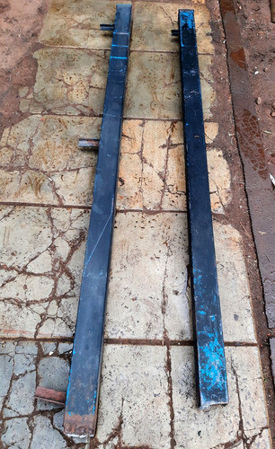 Columna Reja..caño Hierro Cuadrado..80 X 80...tubos Larralde 0