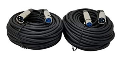 Kit De Cable De Micrófono Xlr De Your Cable Store Dos De 10 1