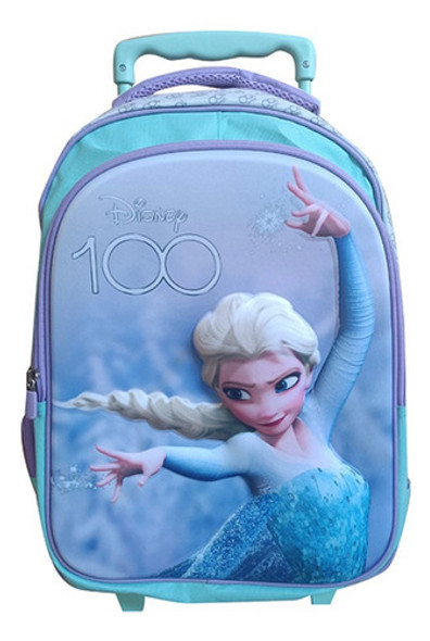 Mochila Frozen Original, Con Carrito, Rueditas, 42 Cm 0 Mochila Frozen Original, Con Carrito, Rueditas, 42 Cm 0