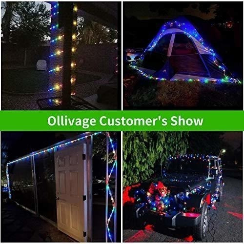 Ollivage Cuerda De Luz Led Con Pilas 1