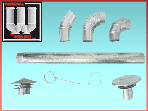 Caño 4  X 1 Mt Chapa Galvanizada 1