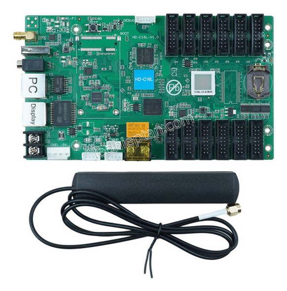 Placa Controladora Painel Led Matrix Hd Video Display Huidu 1
