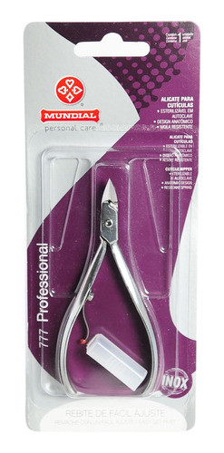Mundial Alicate Profesional Cutículas Acero Inoxidable 777 0